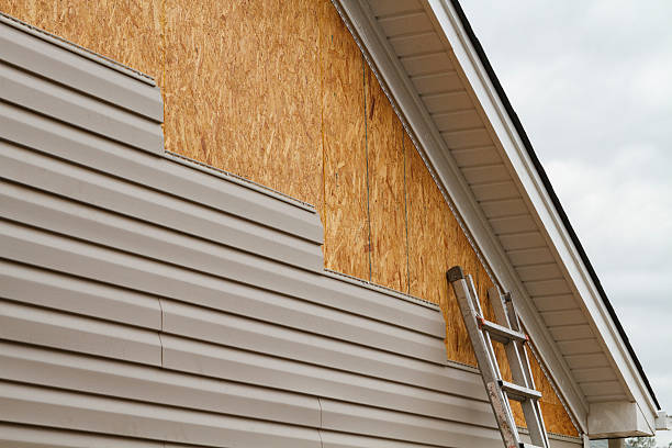 Professional Siding Installation technician working in Du Bois, PA